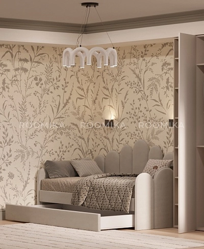 Лацио детская фрезерованные фасады в эмали 88