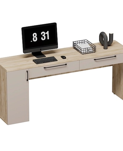 Cтол письменный с тумбой L717 L/R нестандарт