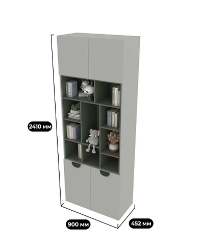 Шкаф книжный L223.1