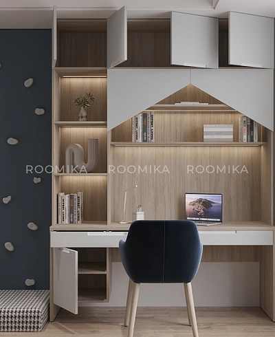 Стол-стеллаж с подсветкой LE604 L/R