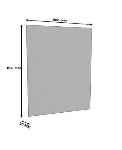 Панель зеркало L167.1