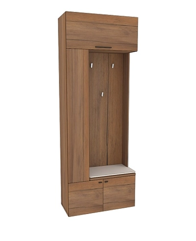 Секция с вешалкой и полками L409 L/R