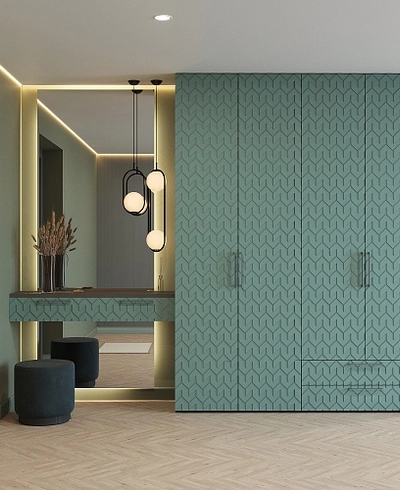 Лацио прихожая фрезерованные фасады в эмали 14