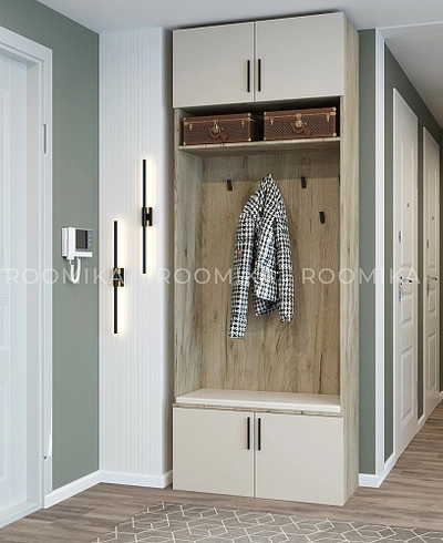 Секция с верхними и нижними полками L410.40