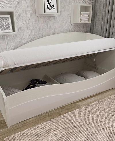 Кровать односпальная P901 с подъемным механизмом, 90x190