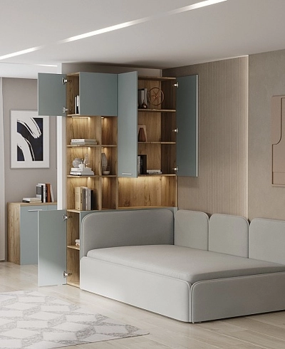 Шкаф с нишей с подсветкой L212.3