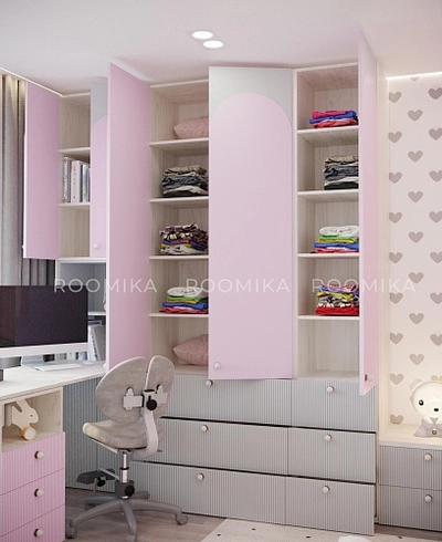 Лацио детская фасады в эмали 3