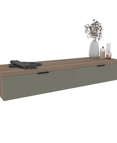 Туалетный столик, фасады в эмали LE-515