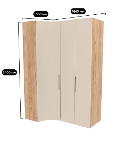 Шкаф угловой F208 L/R