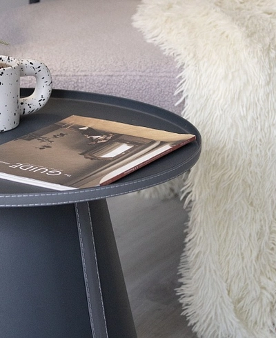 Столик журнальный SHT-CT61, цвет капучино муар/корица