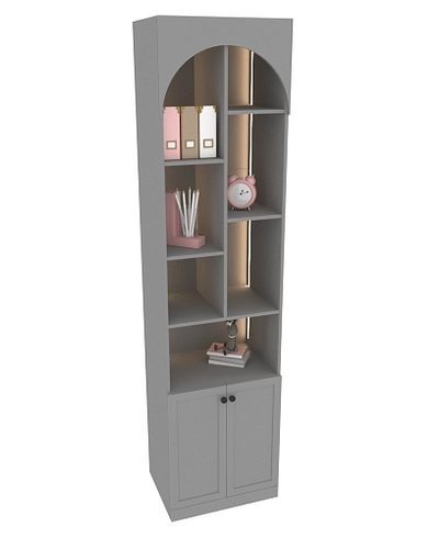 Шкаф книжный со столом с подсветкой А229.44