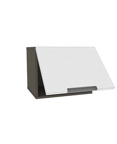 Антресоль узкая, фасады в эмали LE-460.1