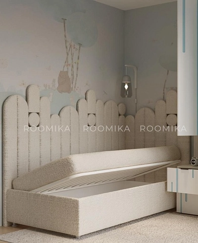 Лацио детская фрезерованные фасады в эмали 79