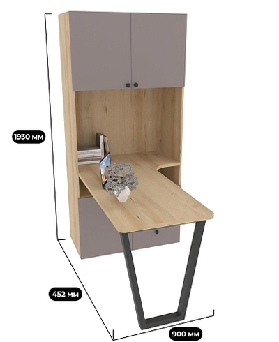 Cтол-стеллаж L402 L/R