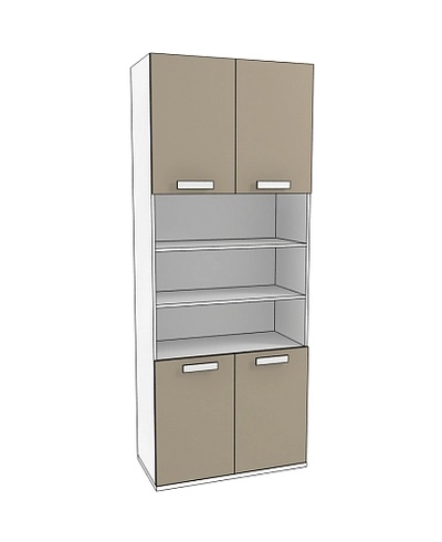 Шкаф двухдверный, книжный E214