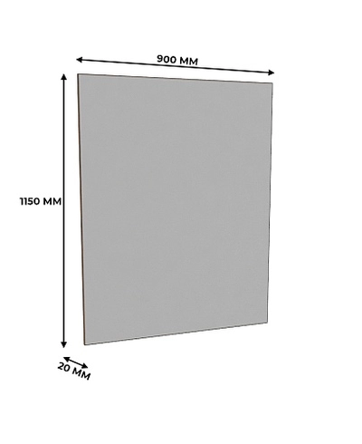 Панель зеркало L167.1