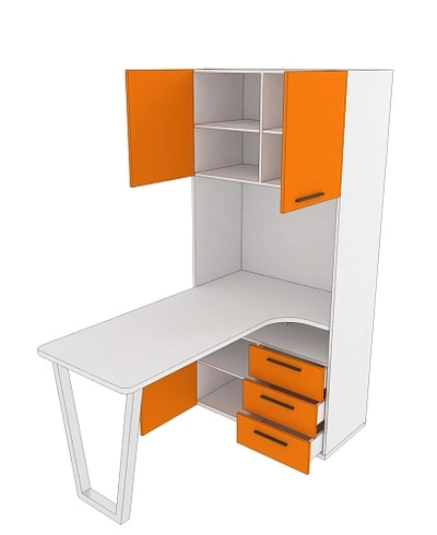 Cтол-стеллаж L402 L/R