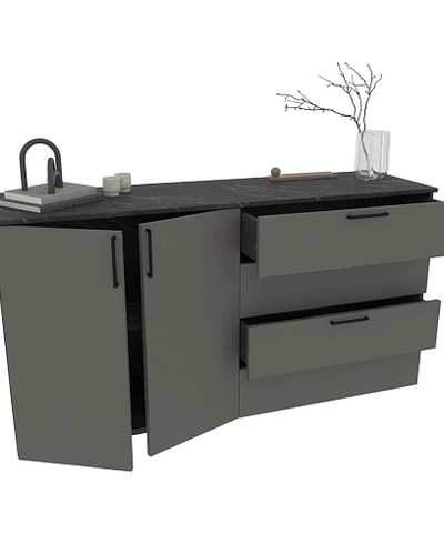 Комод с ящиками и дверью R709