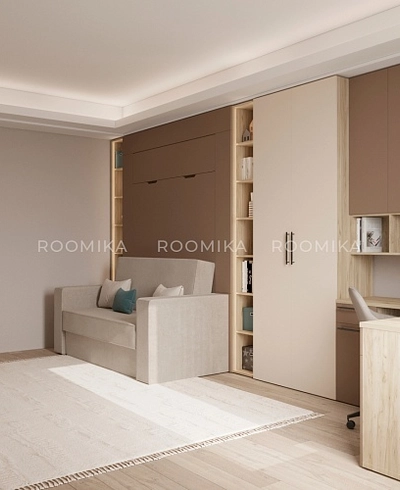 Cтеллаж открытый глубокий L233.44 с подсветкой