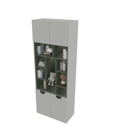 Шкаф книжный L223.1 с подсветкой