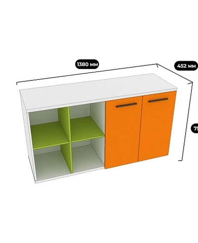 Стеллаж для игрушек L401 L/R