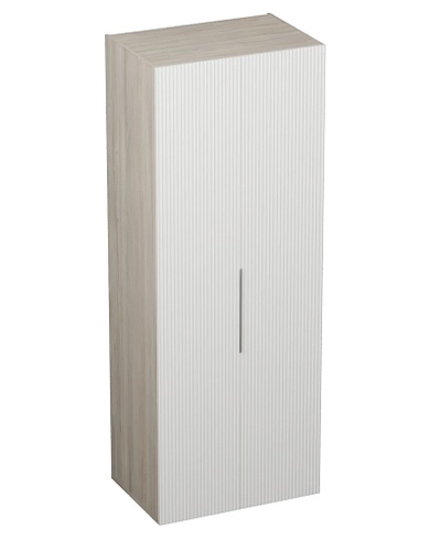 Шкаф 2 дверный, фрезерованные фасады в эмали LE210.60-1