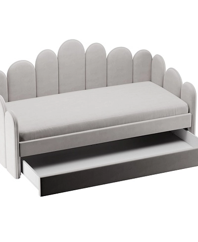 Мягкая кровать-диван ШЕЛЛ, 90x190