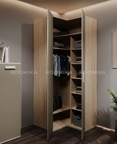 Шкаф угловой малый E208 L/R