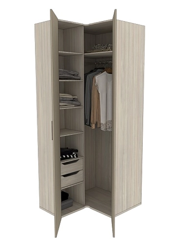 Шкаф угловой L207 L/R