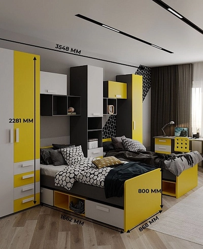 Левел детская для двоих детей