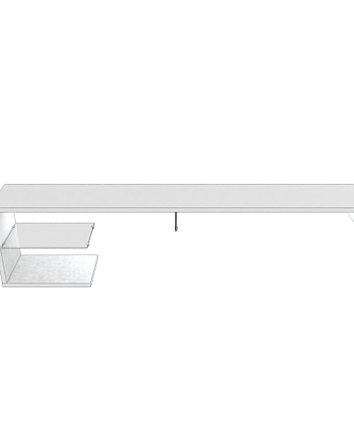Приставка L113 к тумбе L505 с подсветкой L/R