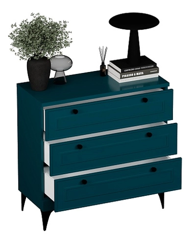 Комод с ящиками узкий A703.40ESB