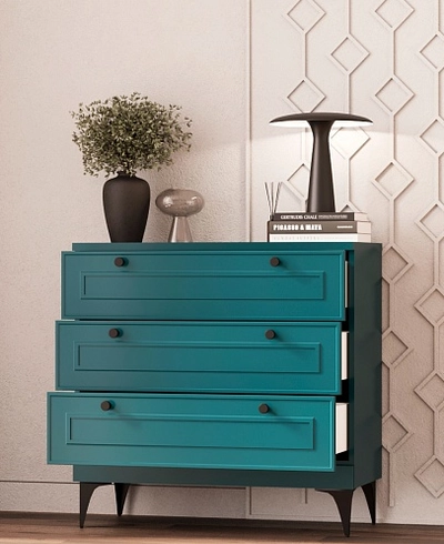 Комод с ящиками узкий A703.40ESB