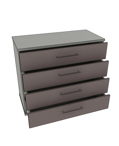 Комод 4 ящика, фасады МДФ CNG-703