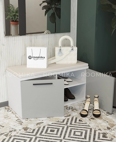 Тумба для обуви с мягким сиденьем L461