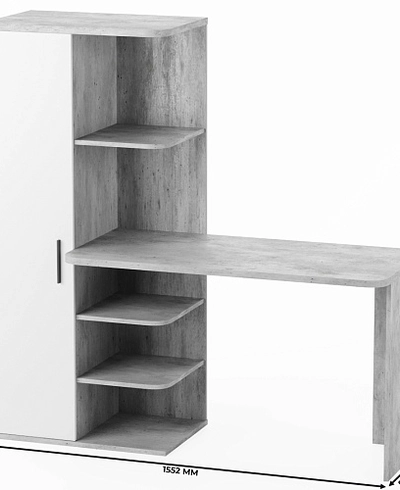 Рабочий стол со встроенным стеллажом HOF423