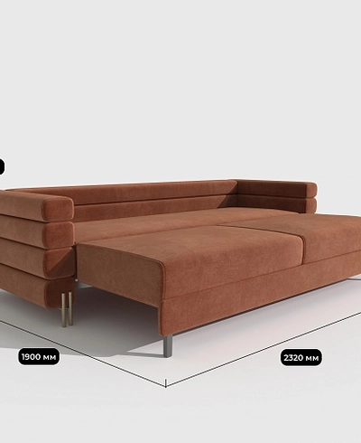 Диван ЛУТОН 3-х местный