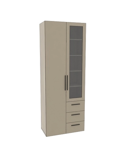 Шкаф комбинированный со стеклом L215S L/R