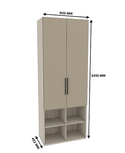 Шкаф двухдверный L217.44-4