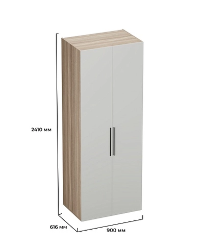 Шкаф двустворчатый L210.60-1