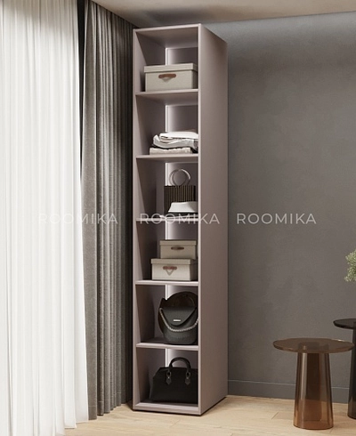 Шкаф для спальни с полками с подсветкой R220.60-4.1