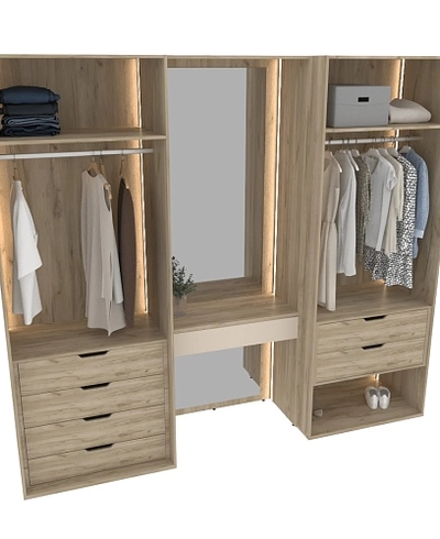 Гардеробная система Турин 11