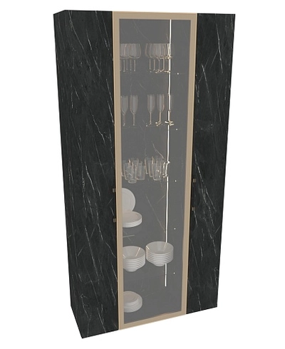 Шкаф-витрина с подсветкой R252