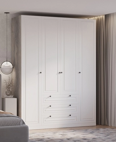 Шкаф четырехдверный для одежды с зеркалом A205-1.60Z