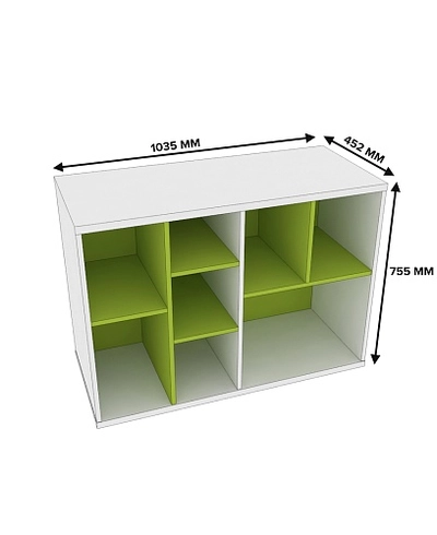 Стеллаж для игрушек L400