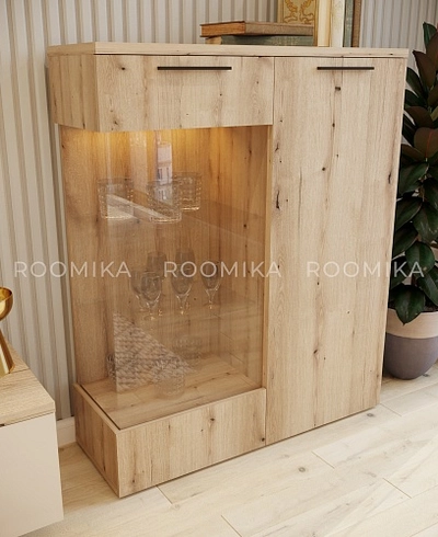 Шкаф напольный с подсветкой L202 L/R