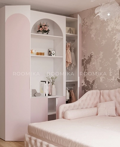 Лацио детская фрезерованные фасады в эмали 77