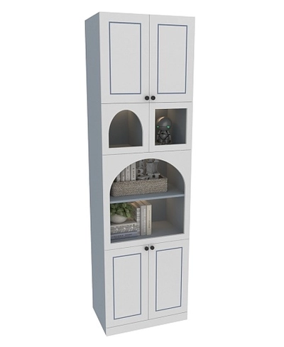 Шкаф-пенал с фигурным вырезом A249.2