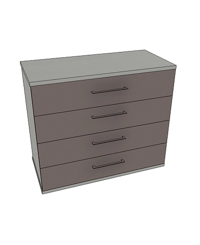 Комод 4 ящика, фасады МДФ CNG-703