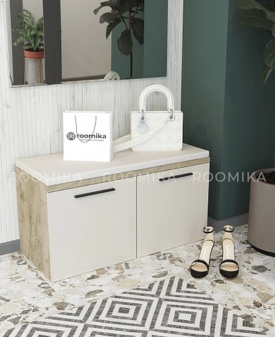 Тумба для обуви с мягким сиденьем L461